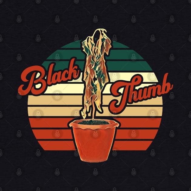 Gardening Black Thumb - Brown by karutees